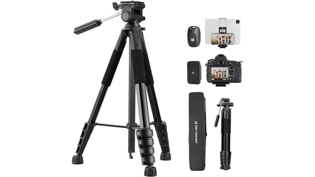 lightweight portable travel tripod