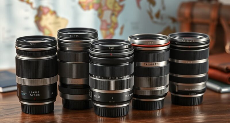 lightweight travel zoom lenses