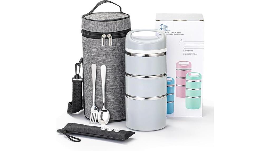 lille stainless steel lunchbox