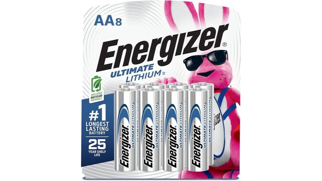 long lasting aa batteries pack