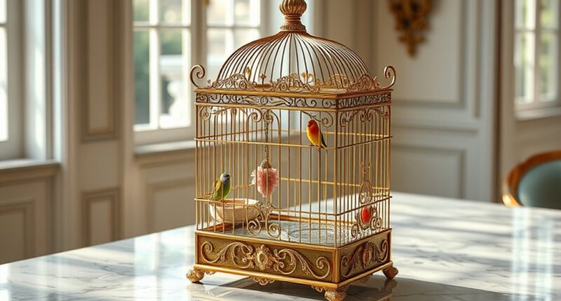 luxury bird cage collection
