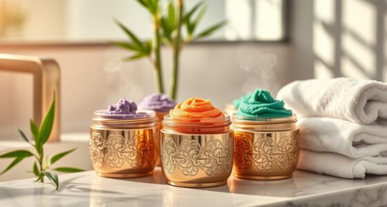 luxury body scrub sets