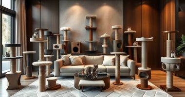 luxury cat scratching posts