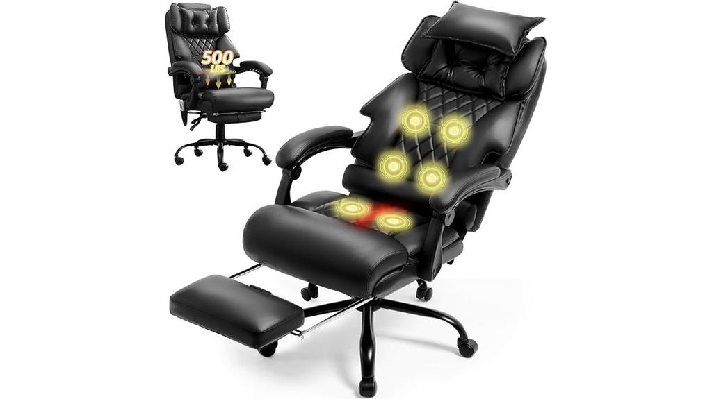 luxury ergonomic massage chair