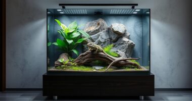 luxury reptile terrarium designs