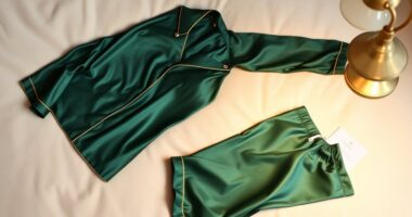 luxury silk sleepwear selection