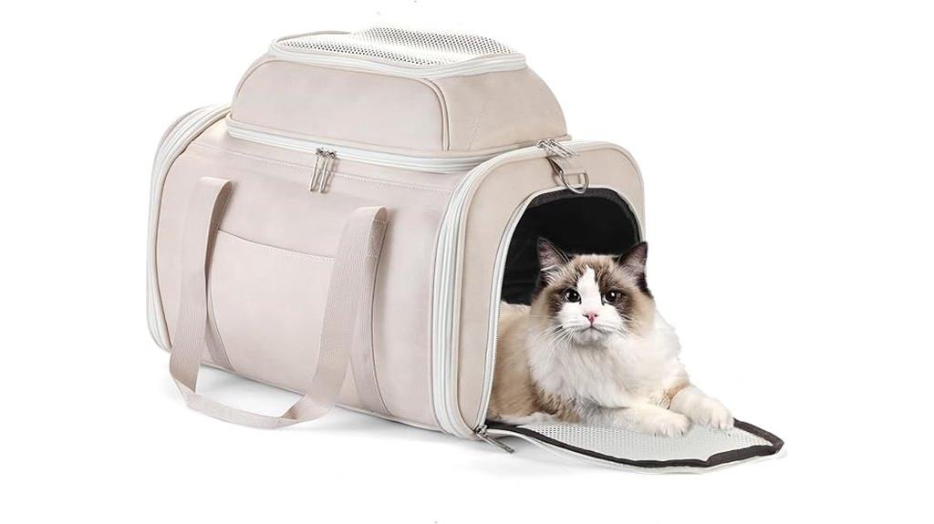 luxury small pet carrier