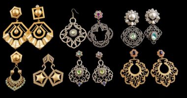 luxury statement earrings collection