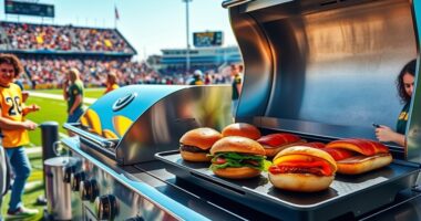 luxury tailgate grills 2025