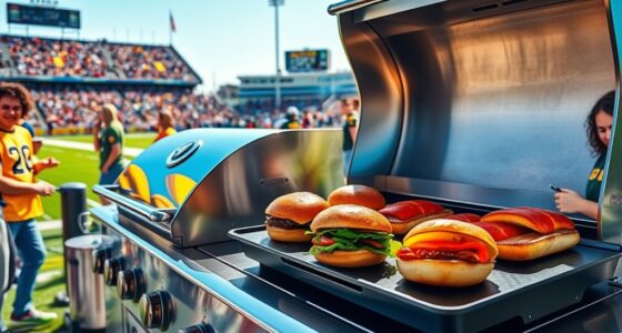 luxury tailgate grills 2025