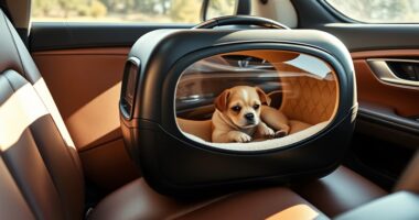 luxury travel dog carriers