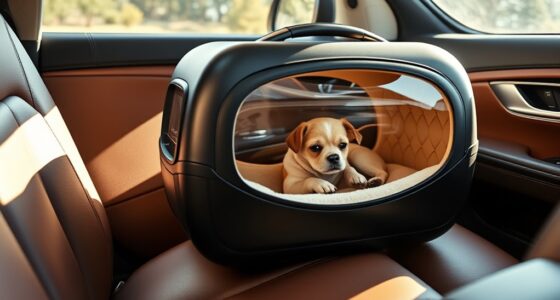 luxury travel dog carriers