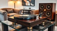 luxury vinyl record players