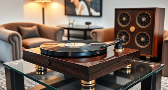 luxury vinyl record players