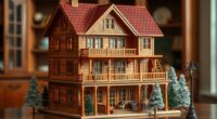 luxury wooden dollhouse collections