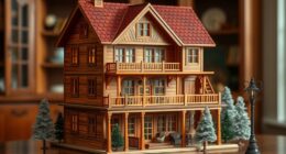 luxury wooden dollhouse collections