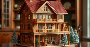 luxury wooden dollhouse collections