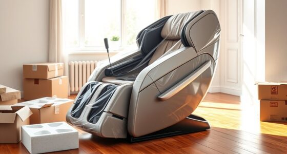 massage chair delivery details