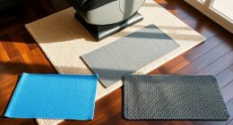 massage chair floor covering