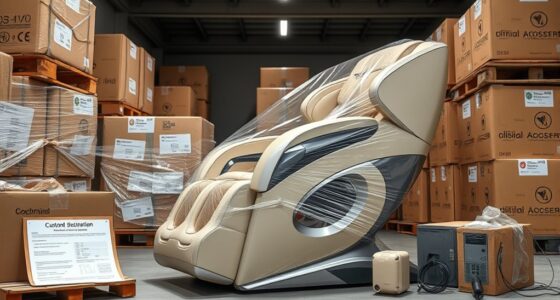 massage chair import regulations