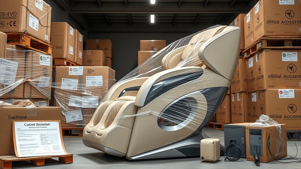 massage chair import regulations