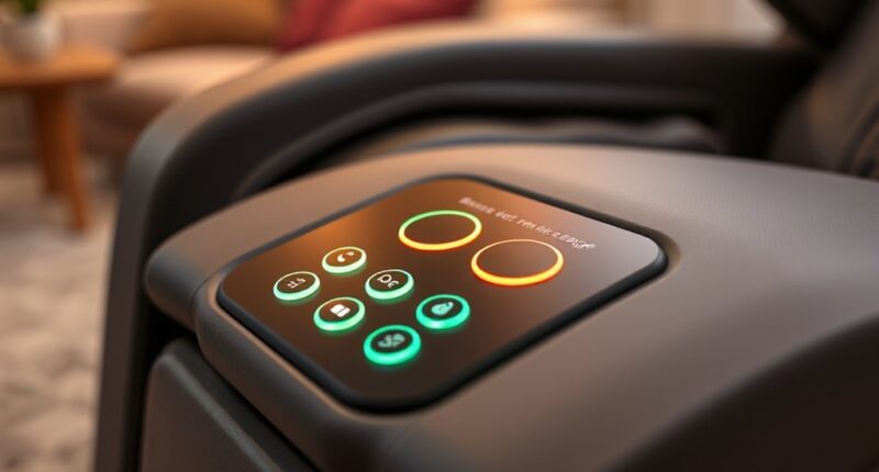massage chair remote guide