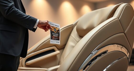 massage chair warranty value