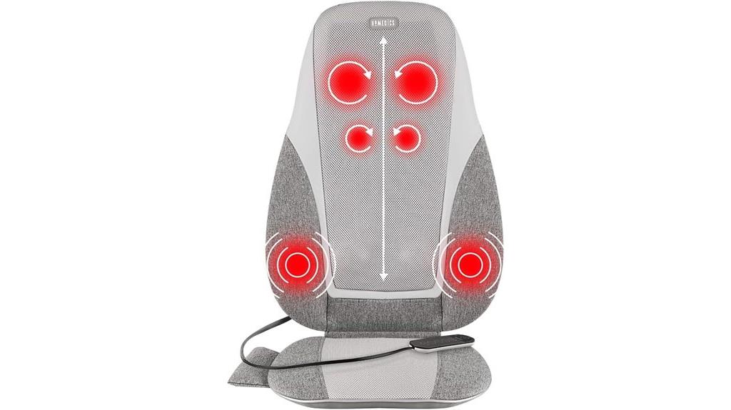 massage cushion with heat