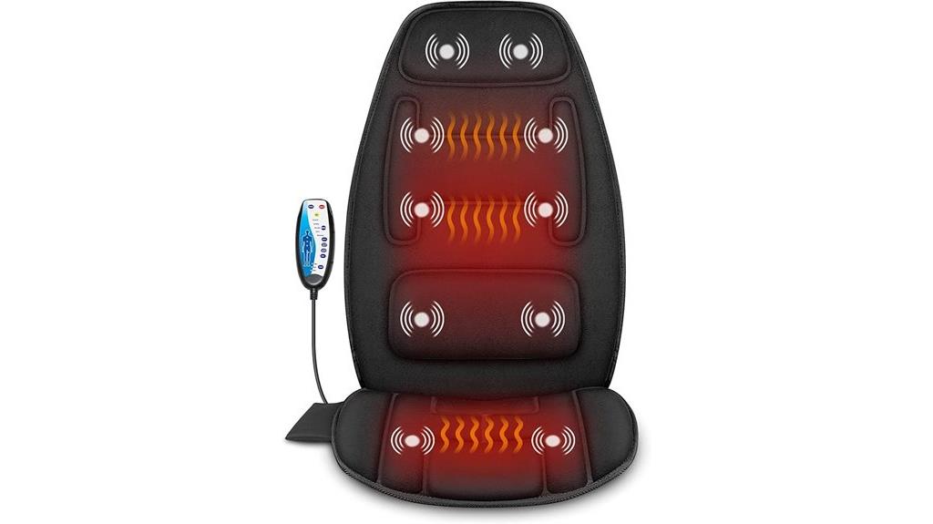 massage cushion with heat