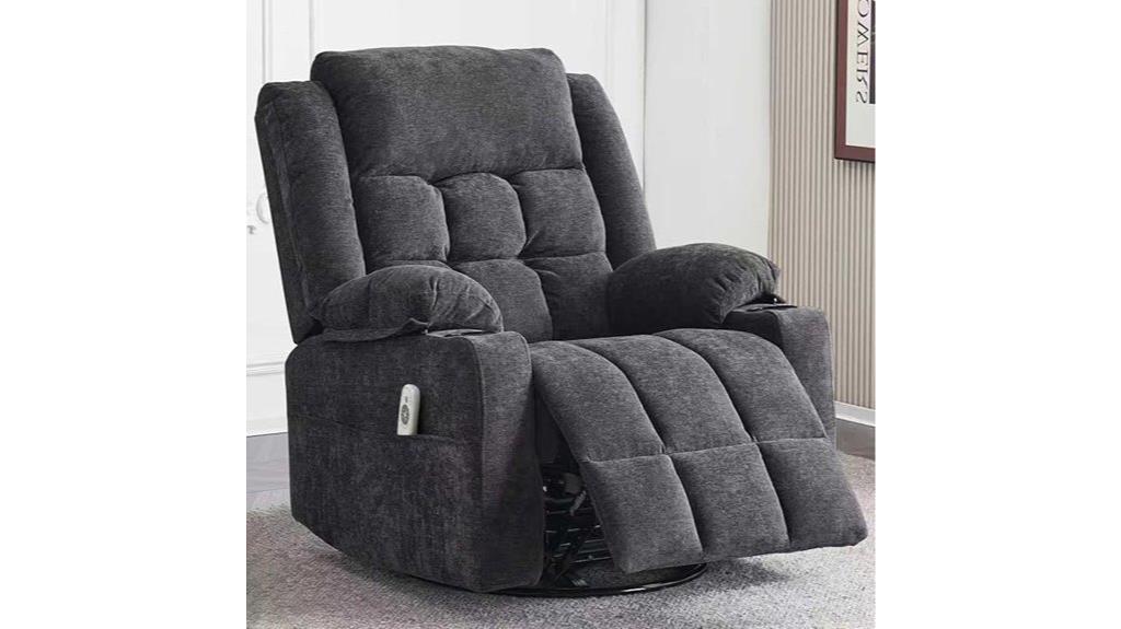 massage heat recliner