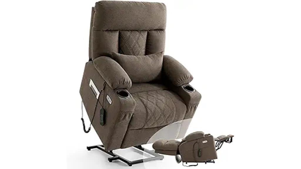 massage heating lift recliner