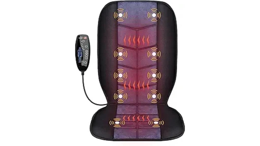 massage pad with heat