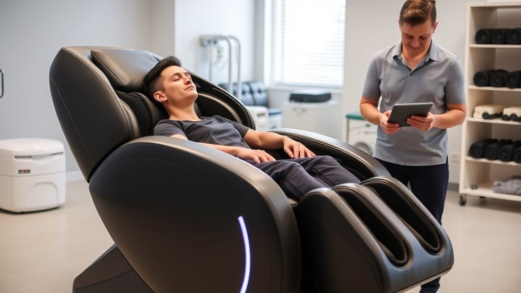 massage therapy in rehab