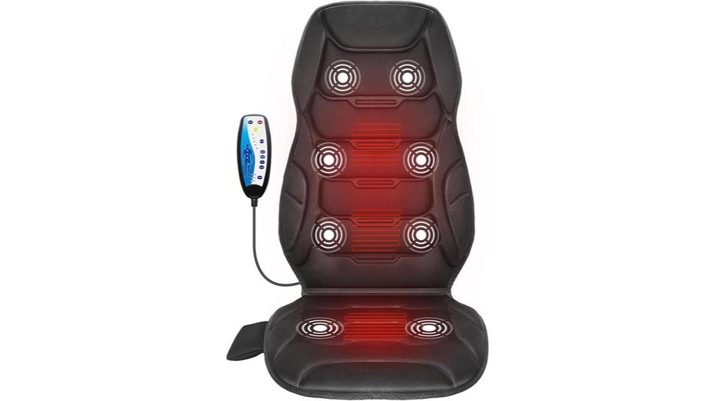 massage with heat vibration
