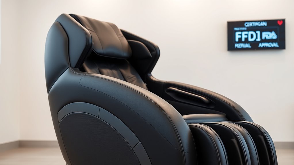 medical massage chair certifications
