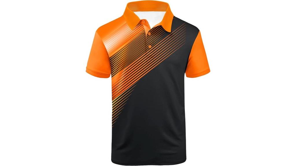 men s short sleeve golf shirt