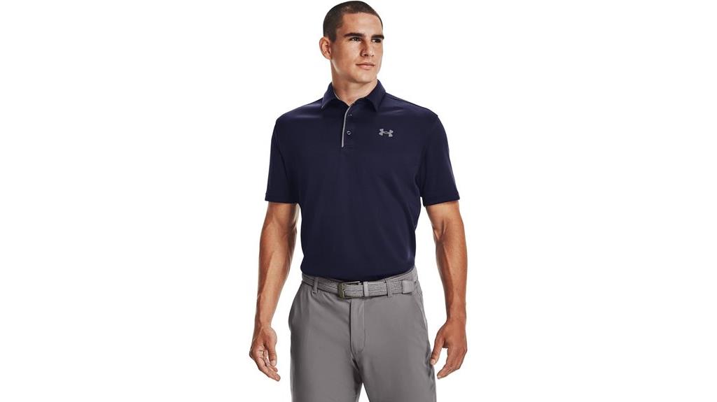 men s tech golf polo