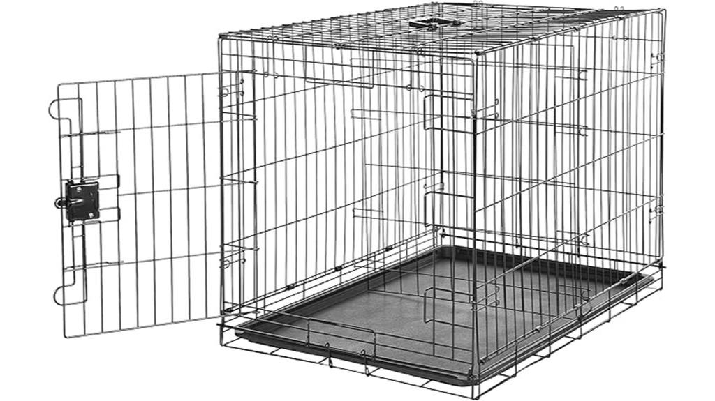 metal wire dog crate
