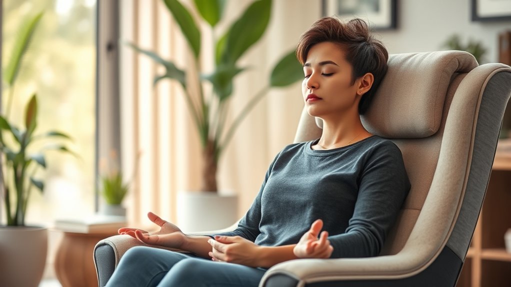 mindful massage breathing techniques