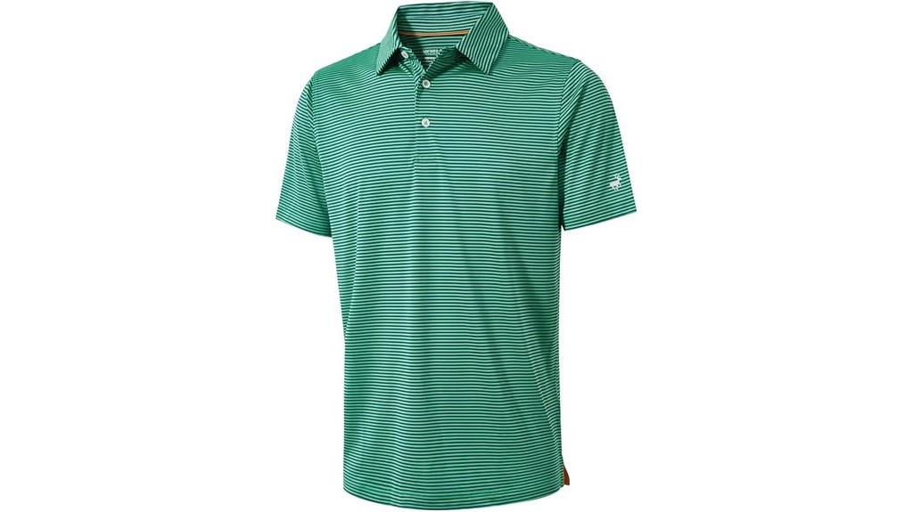 moisture wicking golf polo