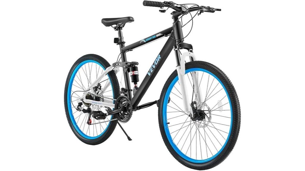 multiple size mountain bike
