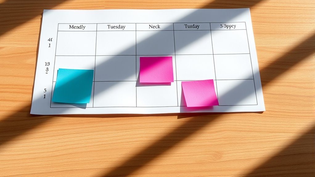 neck and back schedule