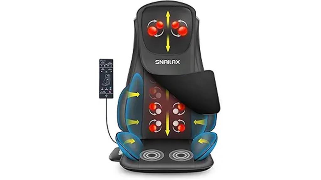 neck back heat massage