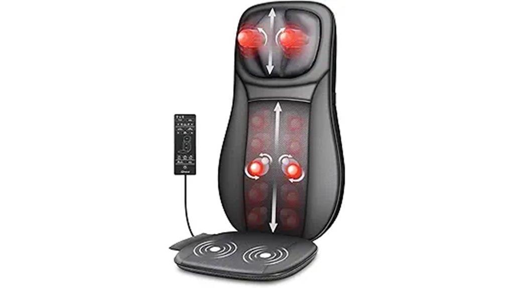 neck back heat massager