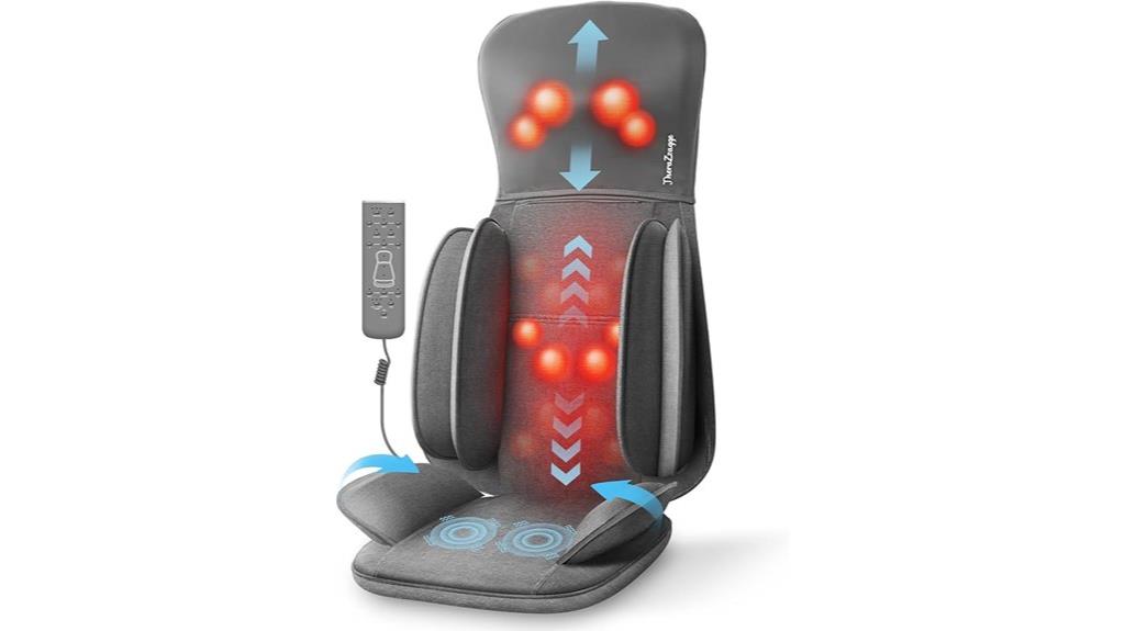 neck back heat massager