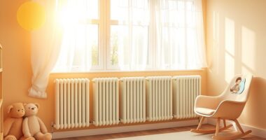 nursery safe heating options