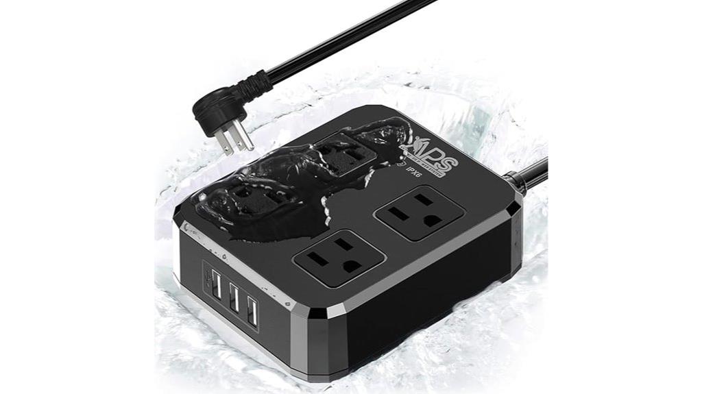 outdoor usb power strip