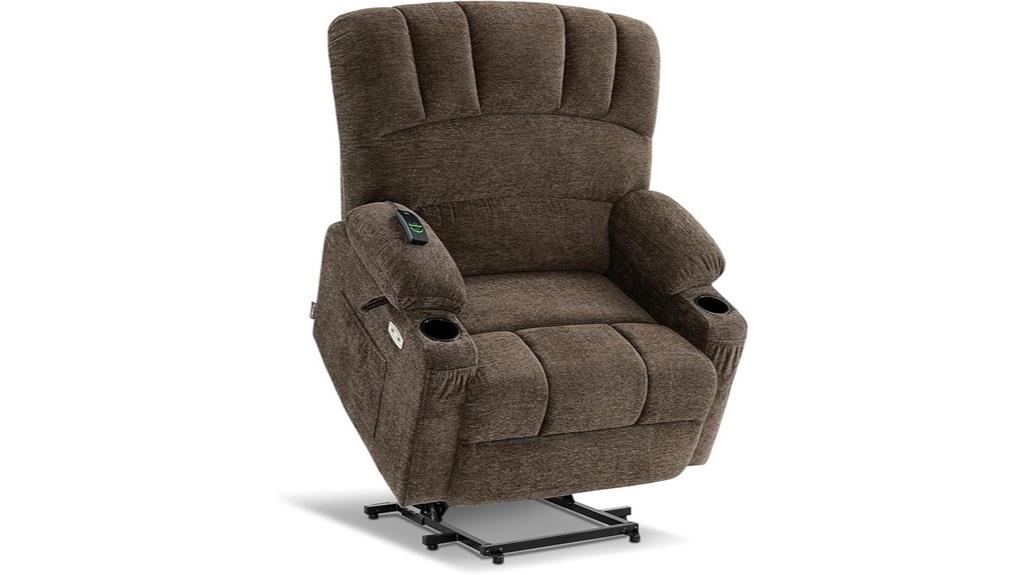 oversized elderly power recliner
