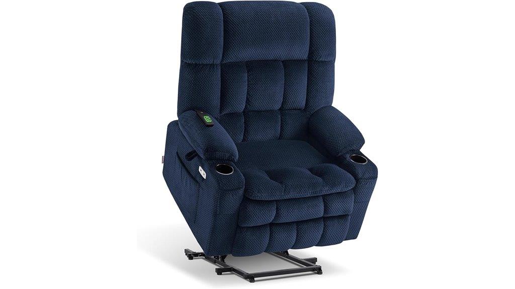 oversized elderly recliner chair