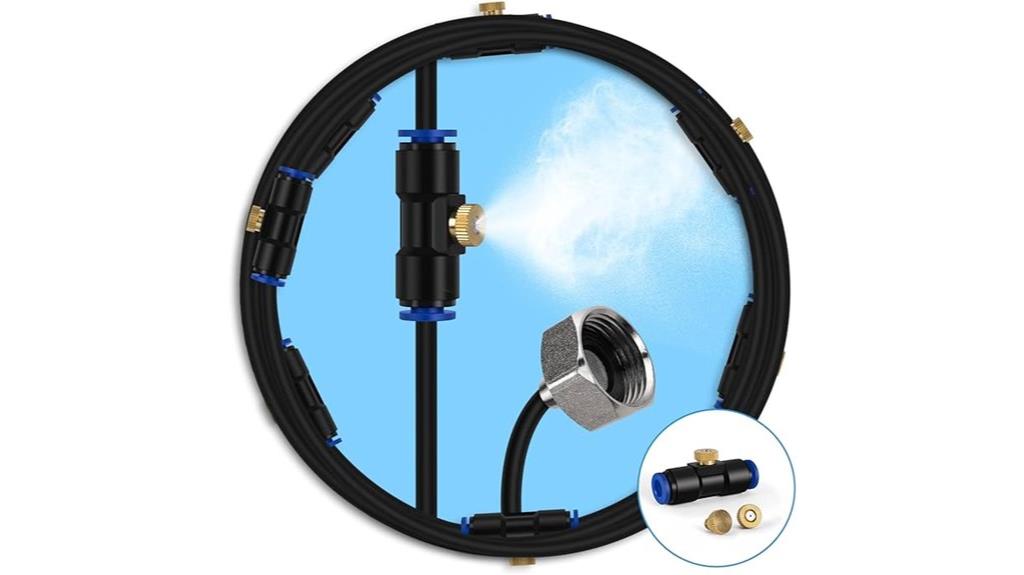 patio garden mist cooling